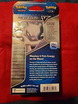 New - ​Pokemon GO Mewtwo V Battle Deck - Sealed - Image 2