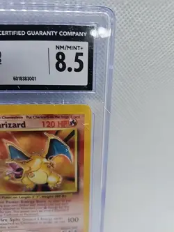 Charizard Pokemon (1999) Base Set 4/102 Holo Cgc 8.5 - Image 4