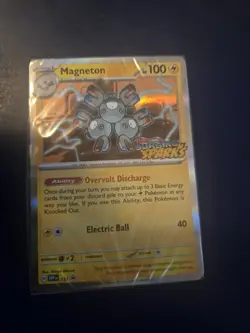 Pokemon Magneton 153 Surging Sparks Promo Deck Sealed (pre Release) - Image 1