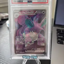 2025 POKEMON DRI EN-DESTINED RIVALS ULTRA RARE TEAM ROCKET'S NIDOKING EX PSA 10 - Image 2