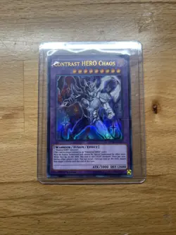 Yu-Gi-Oh! TCG Contrast Hero Chaos Hero Strike SDHS-EN041 Ultra Rare 1st Edition - Image 1