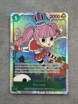 One Piece Tcg Legacy Of The Master Perona OP12-034 SR English - Image 1