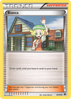 Bianca 90/98 Uncommon | Emerging Powers | Pokemon Card - Image 1