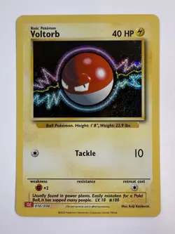 Voltorb 010/034 CLC NM Trading Card Game Classic Holo Pokemon - Image 1