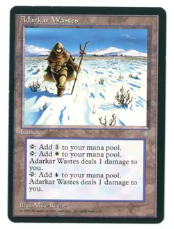 Adarkar Wastes -- MTG (SP Quality) - Ice Age - See scans! - Image 1
