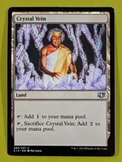 Crystal Vein x1 Commander 2014 1x Magic the Gathering MTG - Image 1
