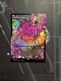 Bloodline Bidding Lorwyn Eclipsed Showcase Foil Rare - Image 1