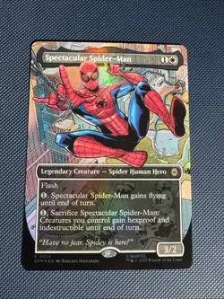 MTG Spectacular Spider-Man (Borderless) - Marvel's Spider-Man (SPM) NM Foil - Image 1