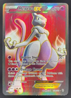 2015 Pokemon XY BREAKthrough #158/162 Mewtwo - Image 1