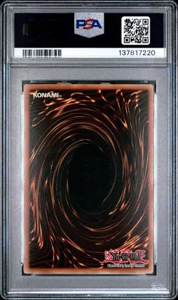 Yugioh Elemental Hero Bubbleman EHC1 - EN003 Secret Rare Promo PSA 9 - Image 2