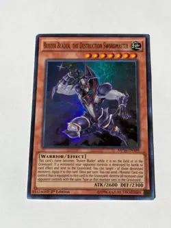 Yugioh Buster Blader, The Destruction Swordsmaster MP16-EN189 1st Ed NM - Image 1