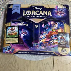 Lorcana Azurite Sea Stitch Collector's Gift Set Disney NEW - Image 1