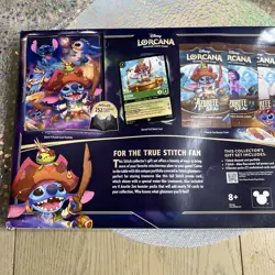 Lorcana Azurite Sea Stitch Collector's Gift Set Disney NEW - Image 2