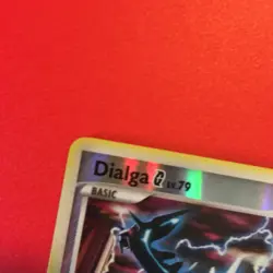 Dialga G 7/127 Platinum Rare Reverse CROSS HATCH Holo Pokemon Card NM+M - Image 3