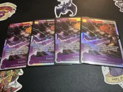 OP01-094 Kaido Romance Dawn - One Piece Card Game 4 Copies Near Mint Foil - Image 1