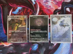 Japanese Pokemon TCG Scarlet & Violet Era Illustration Rare Holo Mixed Card Lot - Image 1