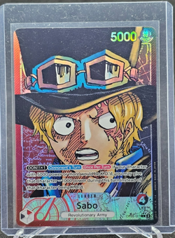 Sabo OP05-001 Leader Alt Art Awakening of a New Era One Piece Card NM English - Image 1