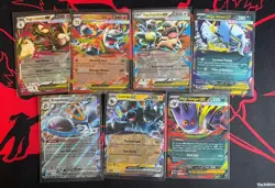 Pokemon TCG: Ex Card Bundle - 7 x Ex Rare Pokemon Cards - Mixed Sets - NM/M - Image 1