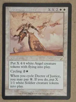 Decree of Justice - Scourge - Near Mint | MTG - Image 1