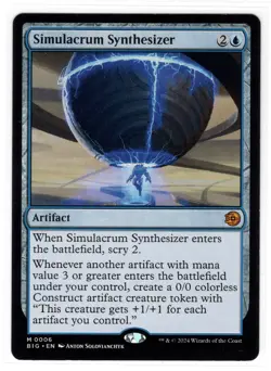 MTG Simulacrum Synthesizer - Outlaws of Thunder Junction: the Big Score (BIG) NM - Image 5