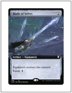 1x Blade of Selves, Extended Art, Magic the Gathering MTG NM - Image 1