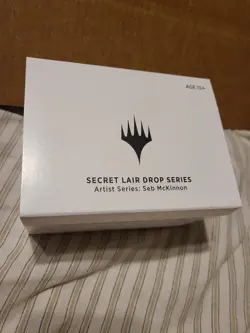 MTG Magic Secret Lair Artist Series Seb McKinnon Factory Sealed w/ Damnation - Image 1