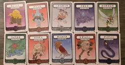 10 Pokai Gaku Art Yeuh Commons Lot Fan Made Pokemon Art Cards - Image 1