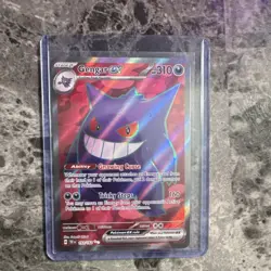 Pokemon Gengar EX 193/162 SV05 Temporal Forces Ultra Rare Full Art Holo 310 HP - Image 1