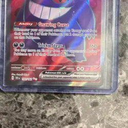 Pokemon Gengar EX 193/162 SV05 Temporal Forces Ultra Rare Full Art Holo 310 HP - Image 4