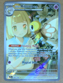 Lillie's Ribombee 164/159 Illustration Rare - Journey Together Pokemon TCG - NM - Image 1