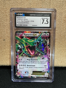 Pokemon TCG Rayquaza EX Promo XY Promos XY66 Graded CGC 7.5 - Image 1