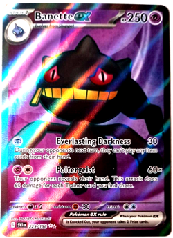 Banette Ex 💥229/198 💥Full Art Holo Secret Rare Scarlet & Violet Pokemon TCG - Image 2