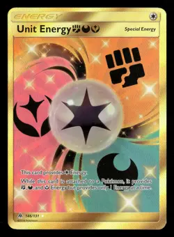 Unit Energy FDY (Secret) 146/131 SM - Forbidden Light Pokemon TCG - Image 1
