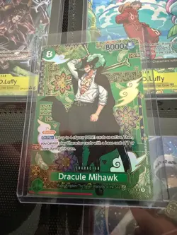 One Piece TCG Dracule Mihawk Sp OP12-030 English NM - Image 1