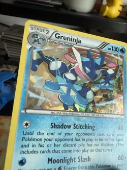 Greninja 40/122 XY - Breakpoint - Cracked Ice Holo Rare Pokemon Card - Image 4
