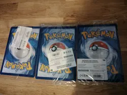 3x Pokemon TCG Pikachu At The Museum Jumbo Promo Card Sealed NHM - Image 2