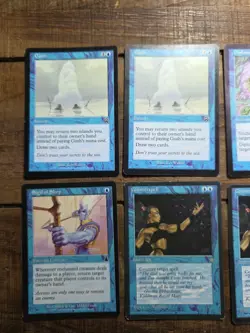 Magic the Gathering Urza's Legacy Cards 10 Lot - Blue Mana LP - Image 2