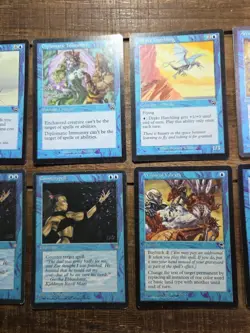 Magic the Gathering Urza's Legacy Cards 10 Lot - Blue Mana LP - Image 3