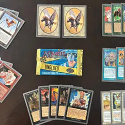 Vintage MTG Magic the Gathering Unglued Card Collection Lot - Image 3