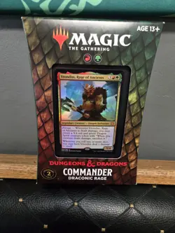 DRACONIC RAGE Commander Deck 2018 Magic the Gathering NIB Free Shipping! - Image 1