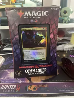 MTG-Adventures in Forgotten Realms-Planar Portal Commander Deck-New in Box - Image 1