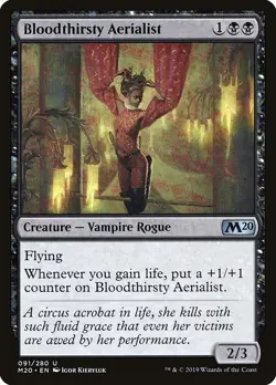 [MTG] Bloodthirsty Aerialist (091) (M20) LP-HP - Image 1