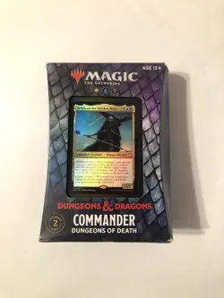MTG Commander Adventures in the Forgotten Realms - Dungeons of Death NEW 630509982677 - Image 1