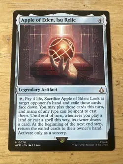 1x Apple of Eden, Isu Relic NM/M ACR MTG Magic the Gathering - Image 1