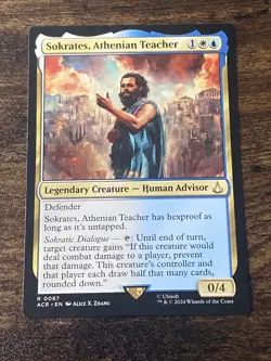 Sokrates, Athenian Teacher 0067 Universes Beyond: Assassin's Creed MTG S2091* - Image 1