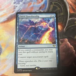 Magic the Gathering TCG Fierce Guardianship R Commander Masters 94 - Image 1