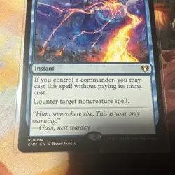 Magic the Gathering TCG Fierce Guardianship R Commander Masters 94 - Image 4