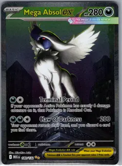 Mega Absol ex 180/132 SIR ME01: Mega Evolution - Pokemon Card - NM - Image 1