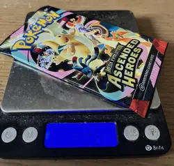 Pokemon TCG Mega Evolution Ascended Heroes Heavy 22.83g Sealed Booster Pack - Image 1
