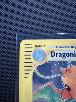 2002 Pokemon Expedition Set Dragonite Holo #9/165 NEAR MINT - Image 4